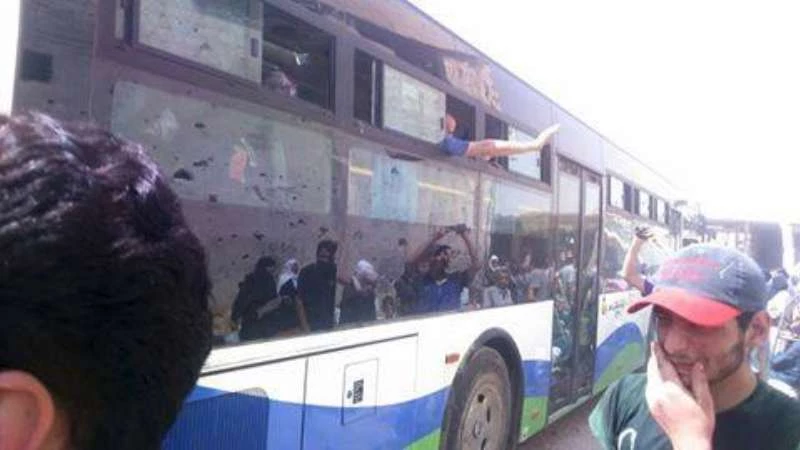 First batch of Darayya residents leaves city