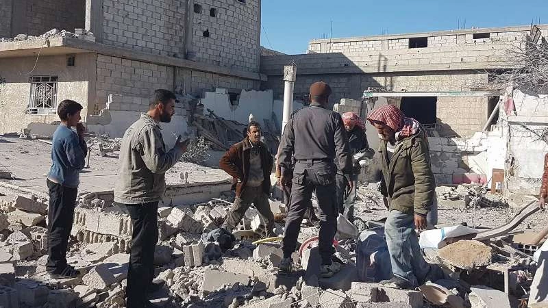 Deadly Assad airstrikes hit eastern Ghouta, civilians killed 