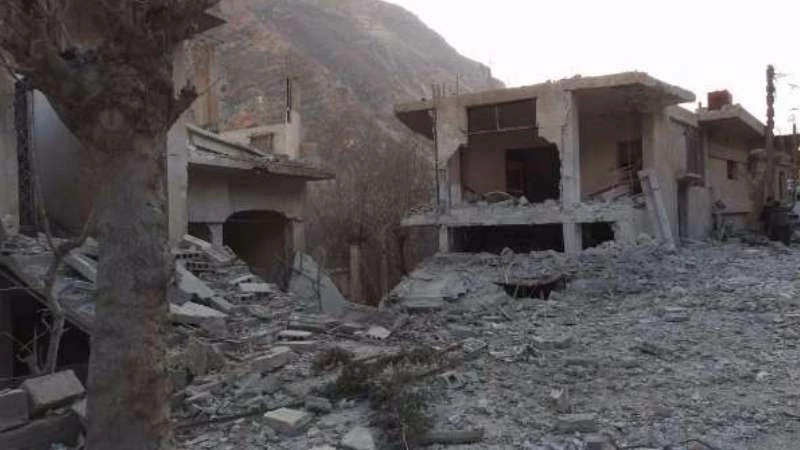 20 Assad barrel bombs on Wadi Barada’s Ein al-Fijeh, Bassimah 