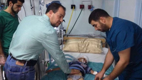 Aleppo doctor: ’Shedding tears for the injured children of Syria is not enough’