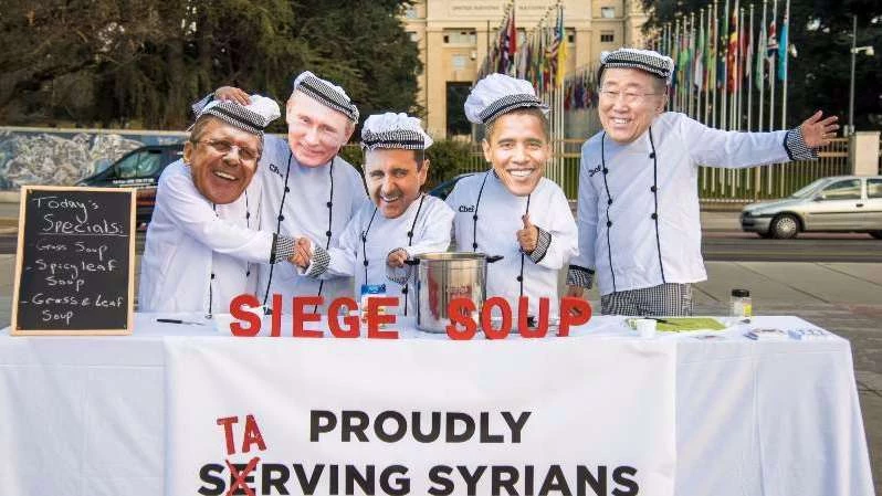 Planet Syria sets up Soup Kitchen in Geneva