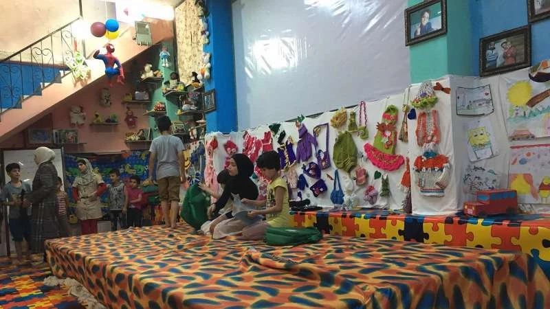 Aleppo’s underground orphanage offers a haven for children bereaved by war
