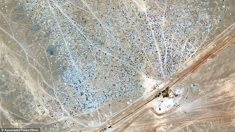 Dire conditions for Syrian refugees on Jordan’s border