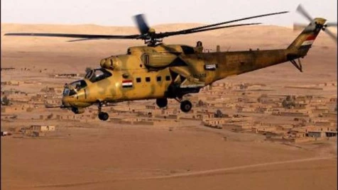 Iraqi helicopter crashed near Mosul, crew members killed