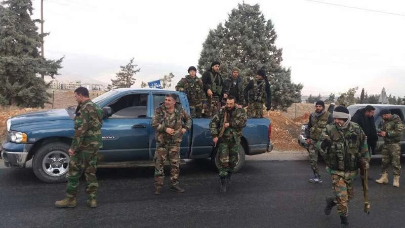 Assad regime’s reinforcements sent to Wadi Barada 