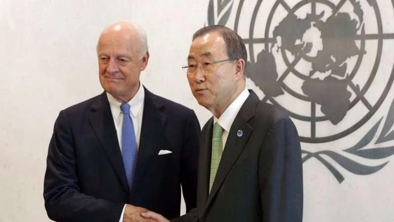Syrian Opposition receives De Mistura reply, but still waiting for Ban Ki Moon’s