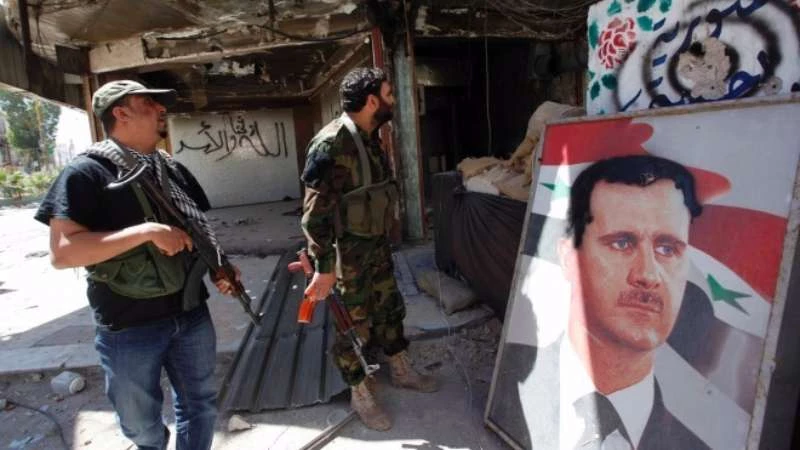 Assad media household "item" bore witness