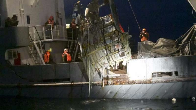 Flight recorder of Russia’s crashed plane found in Black Sea