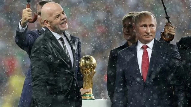 ما حقيقة تهديد بوتين بنسف كأس العالم 2022 بعد طرد منتخب بلاده من البطولة؟
