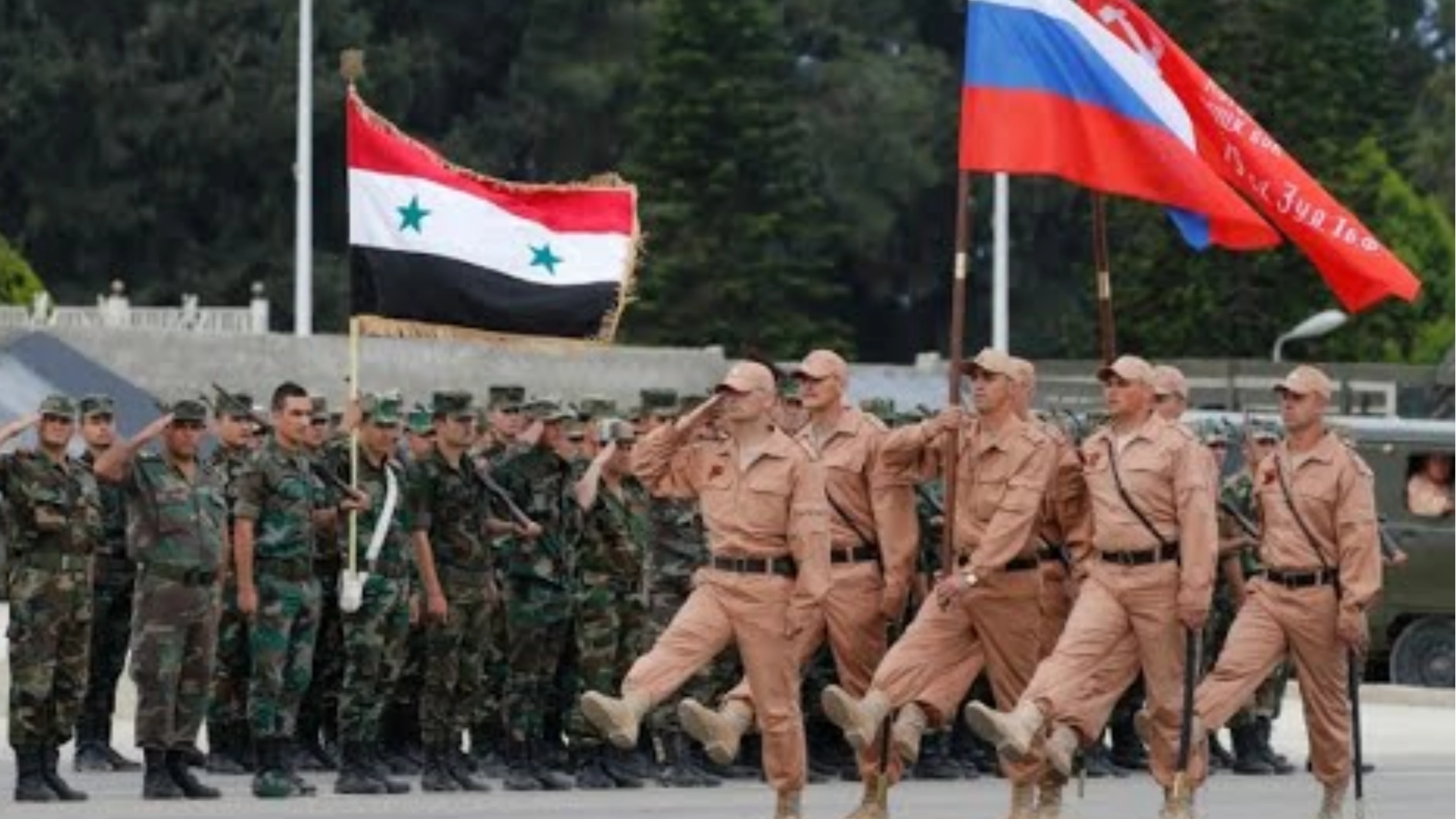 قوات روسيا مع الفيلق الخامس في سوريا - ارشيف