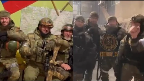 كتيبة إسلامية أوكرانية محلية في مواجهة حشود بوتين ومرتزقة رمضان قديروف الصوفية